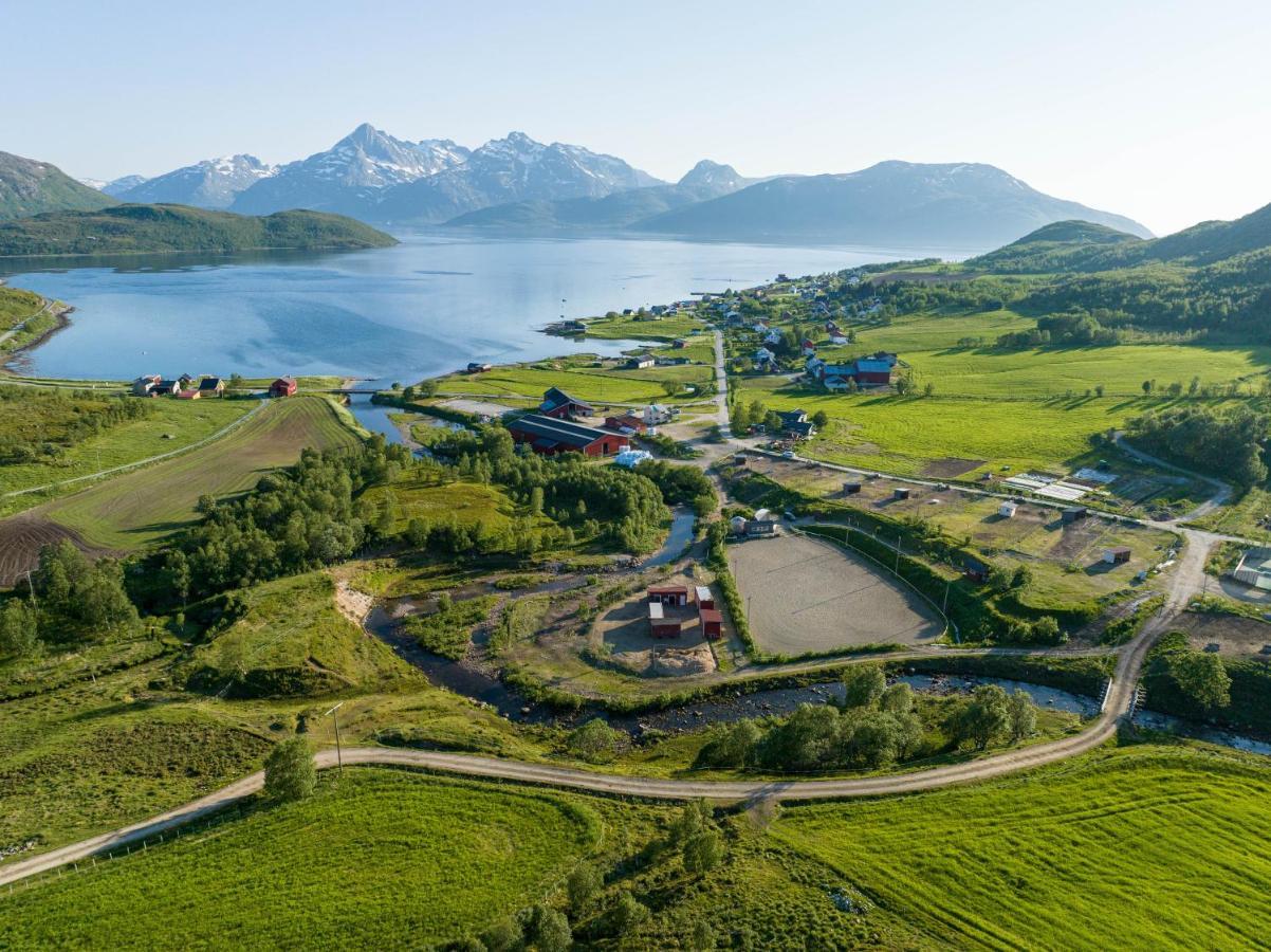 Storjord Farmstay Ranchhouse Kvaloya Bagian luar foto